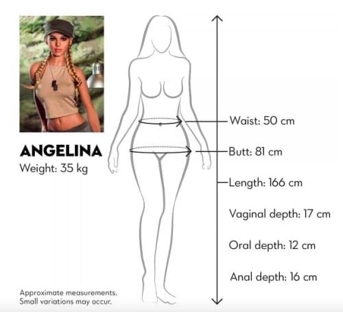 Sekso lėlė „Angelina“