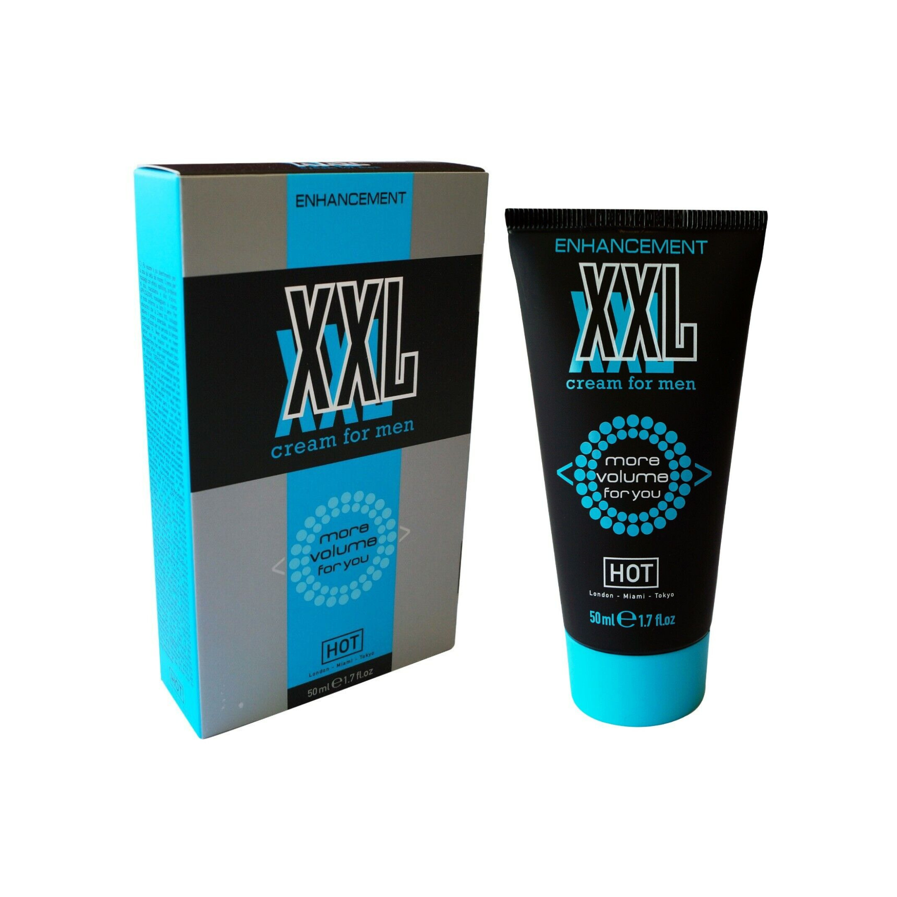 Penį didinantis kremas “HOT XXL Enhancement cream” - 50 ml