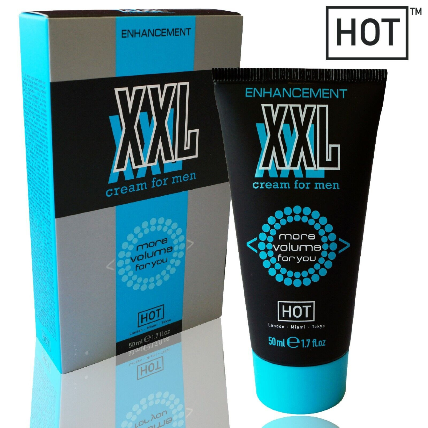 PENĮ DIDINANTIS KREMAS “HOT XXL ENHANCEMENT CREAM” - 50 ML  
Ilgai svajojate apie didesnį penį ?  
“HOT XXL Enhancement cream”  skuba į pagalbą ! 
Tai kremas  išsiskiriantis kosmetiniu užpildančiuoju poveikiu ir turtinga sudėtimi , į kurią įeina sojų baltymai bei makadamijų ir alyvuogių aliejai. 
Dėka kruopščiai atrinktų ingredientų, šis kremas  gali suteikti Jūsų peniui daugiau apimties ir standumo . 
Norint pasiekti ilgalaikių rezultatų,  kremą patariama naudoti ilgesnį laiką . 
Kaip naudoti?  
Tolygiai įmasažuokite kremą į visą varpos ilgį ir mėgaukitės didesne bei pilnesne varpa.