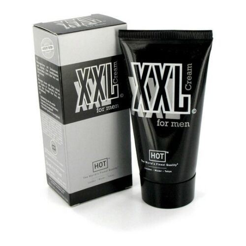 PENĮ DIDINANTIS KREMAS “HOT XXL CREAM FOR MEN” - 50 ML  
“HOT XXL Cream For Men” - kremas,  galintis padidinti Jūsų vyrišką pasididžiavimą . 
Tai  unikalus  kremas, pasižymintis  giluminiu veikimu ir efektyviu rezultatu . 
Kremo sudėtis  praturtinta ginkmedžio ekstraktu ir kraujotaką skatinančiais ingredientais , kurių dėka Jūsų varpa taps didesnė. 
Dėka  ypatingos  formulės kremas  užtikrina tvirtesnę varpą , didesnį malonumo pojūtį, intensyvesnę sekso patirtį ir  malonesnę ejakuliaciją .