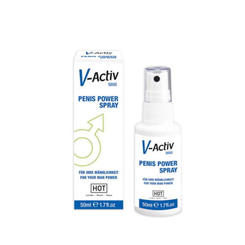 Erekciją stiprinantis purškiklis “HOT V-activ Penis Power Spray” - 50 ml