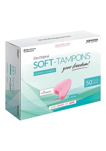 Tamponai Joydivision Soft-Tampons Normal, 50 Vnt.