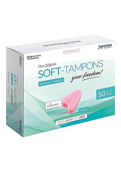 Tamponai Joydivision Soft-Tampons Normal, 50 Vnt.