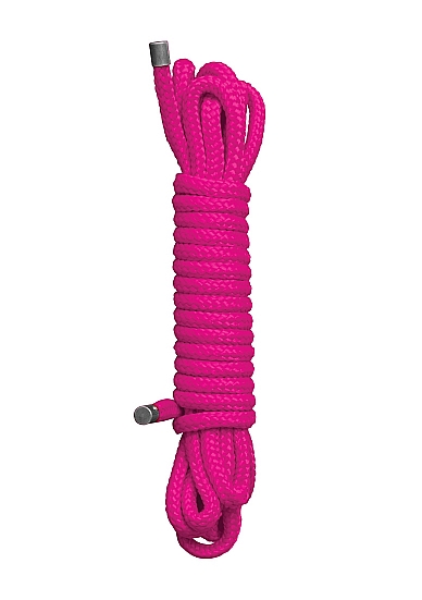 Rožinė suvaržymo virvė „Japanese Rope“, 10 m.