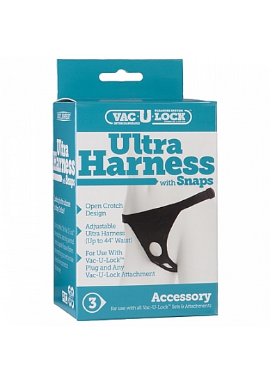 Strap on diržas su fiksatoriais „Ultra Harness With Snaps“