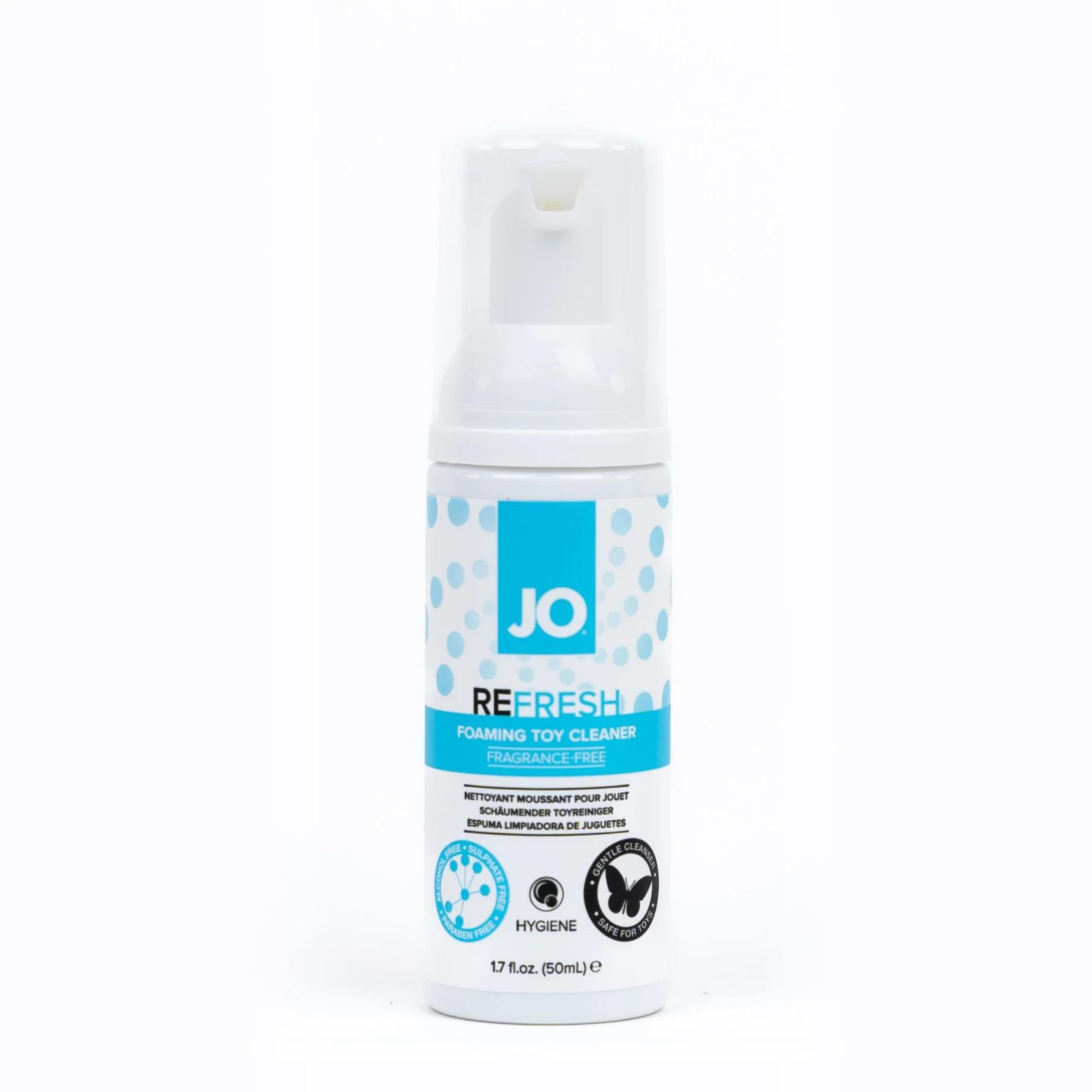 Sekso žaislų valiklis “JO Refresh Foaming Toy cleaner” - 50 ml