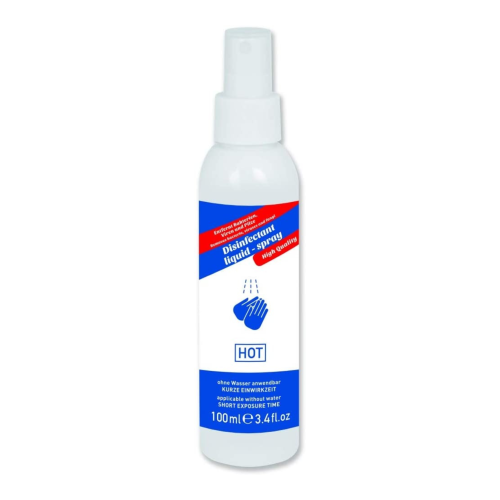 Rankų dezinfekantas “HOT Disinfectant Liquid - Spray” - 100 ml