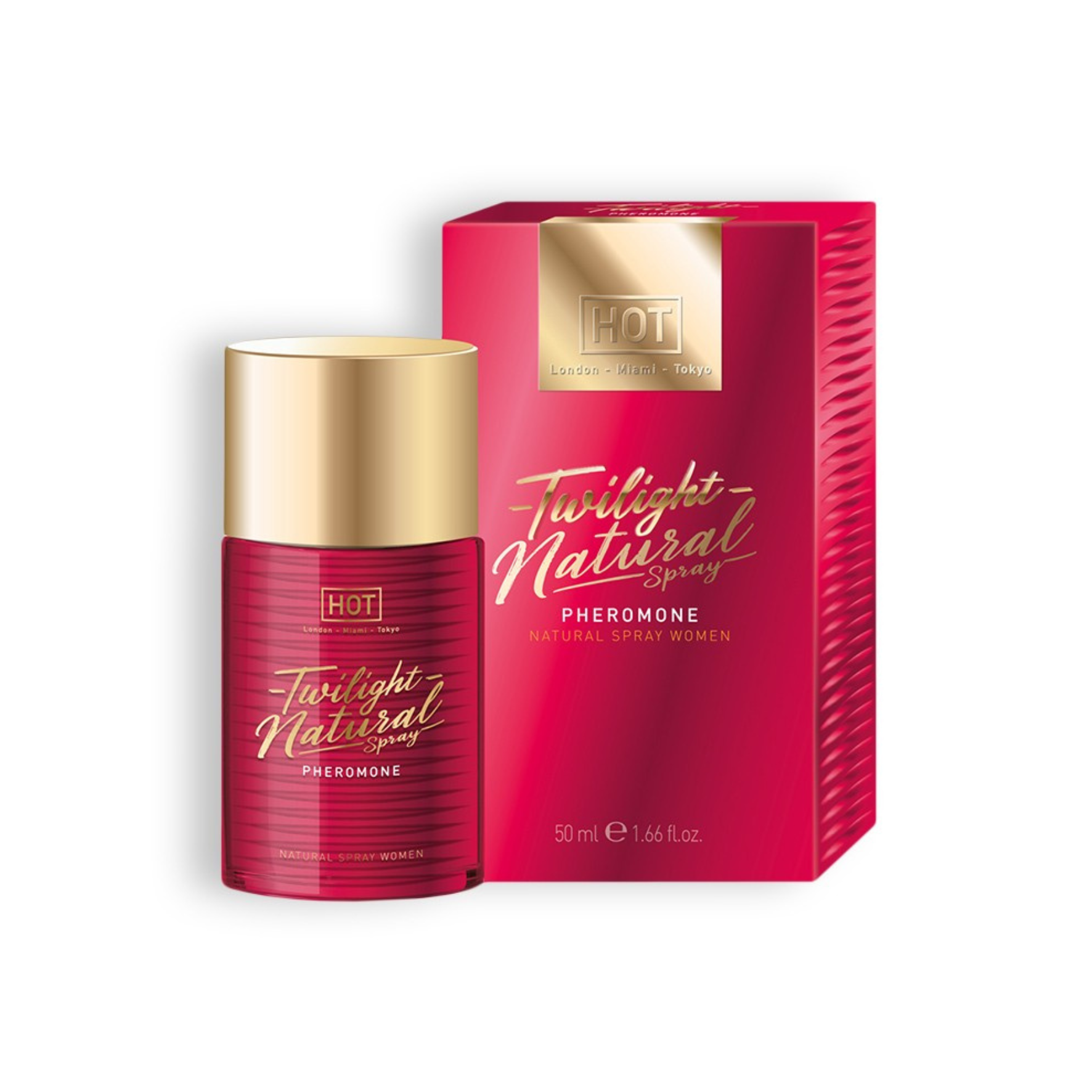 Feromoninis purškiklis moterims “HOT Twilight Natural Spray” - 50 ml