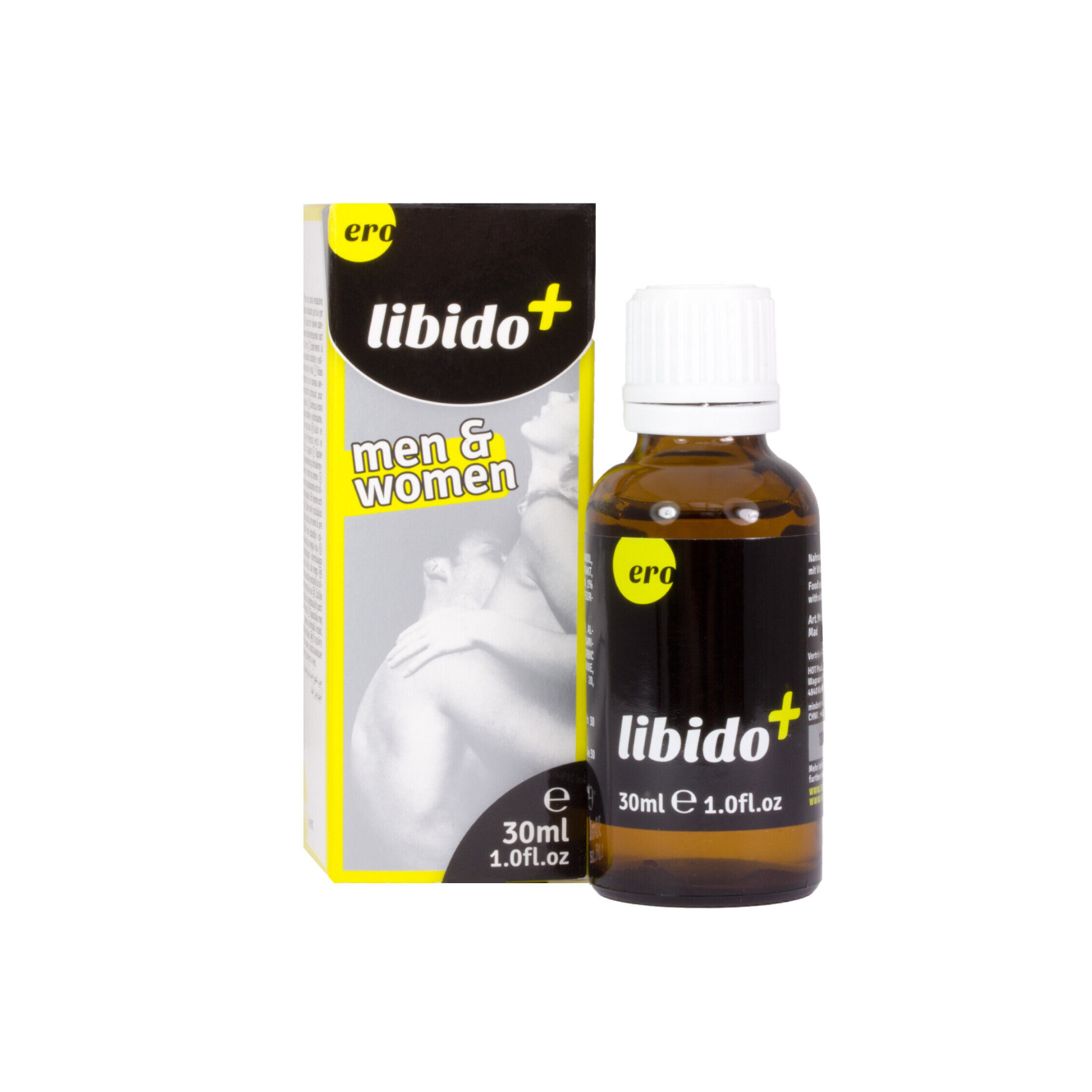 Libido stiprinantys lašiukai “HOT Libido+ Men&Women” - 30 ml