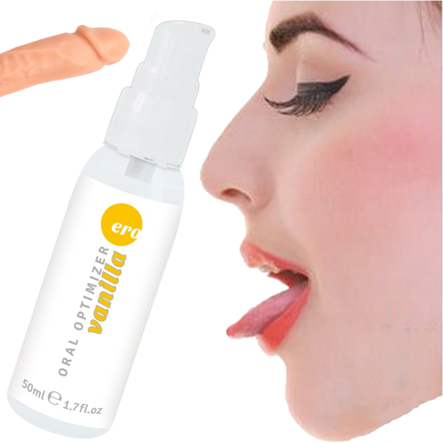 STIMULIUOJANTIS GELIS ORALINIAM SEKSUI “HOT BLOWJOB GEL VANILLA” - 50 ML   
“HOT Blowjob Gel” - gelis, suteikiantis galimybę  patirti skaniausią oralinį seksą.  
Šis stimuliuojantis gelis  išsiskiria ryškiu aromatu ir skoniu , kuriam negalės atsispirti Jūsų partneris.  
Suteikite seksualinėms patirtims nepakartojamo skonio ir  palepinkite savo partnerį nepamirštamu oraliniu seansu.  
Prieš oralinį seksą paprasčiausiai ištepkite varpą šiuo aromatingu geliu ir pamatysite, kaip godžiai  Jūsų partneris norės Jus pamaloninti !