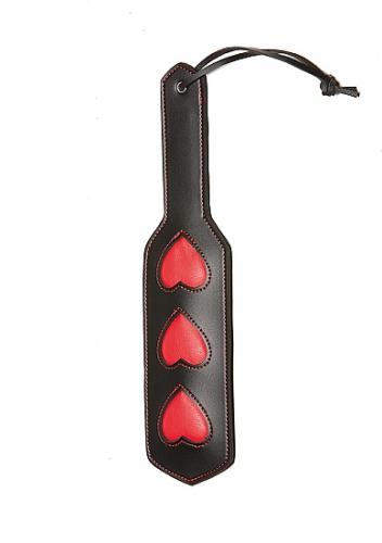 Plakimo mentelė su širdelėmis ,,X-Play Allure Heart Impression Paddle\'\'