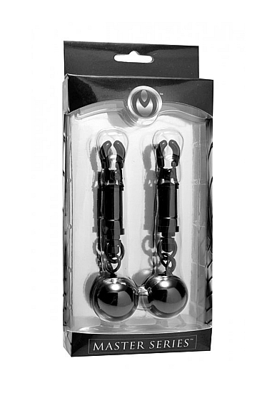 Spenelių spaustukai ,,Black Bomber Nipple Clamps\'\'