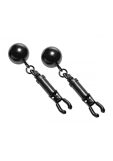 Spenelių spaustukai ,,Black Bomber Nipple Clamps\'\'