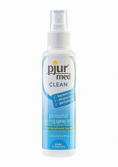 Sekso žaislų valiklis Pjur Med Clean Spray, 100 ml