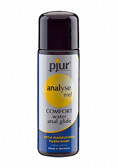 Vandens pagrindo lubrikantas Pjur Analyse Me! Comfort Glide, 30 ml (galima rinktis kiekį)