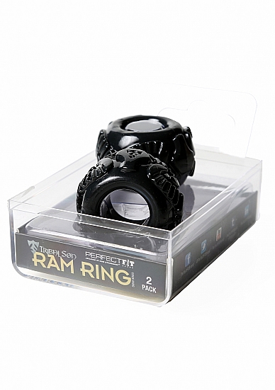 Penio žiedas Perfect Fit Brand Ram Ring, 2 vnt.