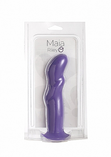 Violetinės spalvos dildo Maiatoys „Riley“ (galima rinktis spalvą)