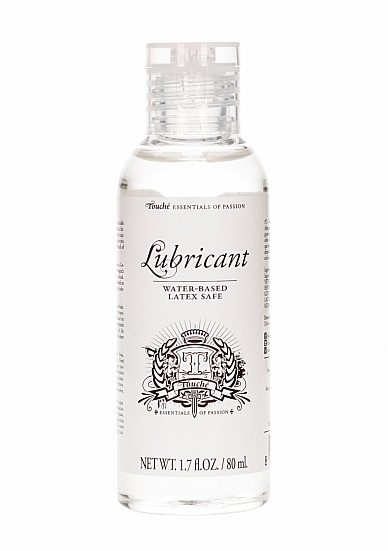 VANDENS PAGRINDO LUBRIKANTAS  – 80 ML „TOUCHÉ LUBRICANT“  
Naudojimo instrukcijos: 
Užtepkite norimą kiekį gelio ant norimos kūno dalies. Galite naudoti tiek, kiek norite, ir dėti  kur norite. 
Jei reikia, naudokite lubrikantą kelis kartus, kad pasiektumėte pageidaujamą drėgmę ir slydimą. 
Po naudojimo sandariai uždarykite lubrikanto indelį. 
Laikykite lubrikantą vėsioje, tamsioje vietoje, kad išsaugotumėte jo savybes 
Džiaukitės saugiais ir maloniais intymiais momentais su šiuo gaiviu ir kokybišku vandens pagrindo lubrikantu su citrinų aromatu!  
  
APIE LUBRIKANTĄ: 
Pakuotės matmenys: 9,50 x 4 x 4 cm 
Pakuotės svoris: 99 gr 
Produkto tūris: 80 ml 
Specifikacijos  Praskieskite vandeniu. 1 dalis tepalo, 10 dalių vandens.  
Sudedamosios dalys: vanduo, glicerinas, hidroksietilceliuliozė, citrinų rūgštis, natrio benzoatas, kalio sorbatas, pentilen glikolis, sorbitolis, natrio laktatas, karbamidas, pieno rūgštis, serinas, natrio hidroksidas, natrio chloridas, alantoinas.