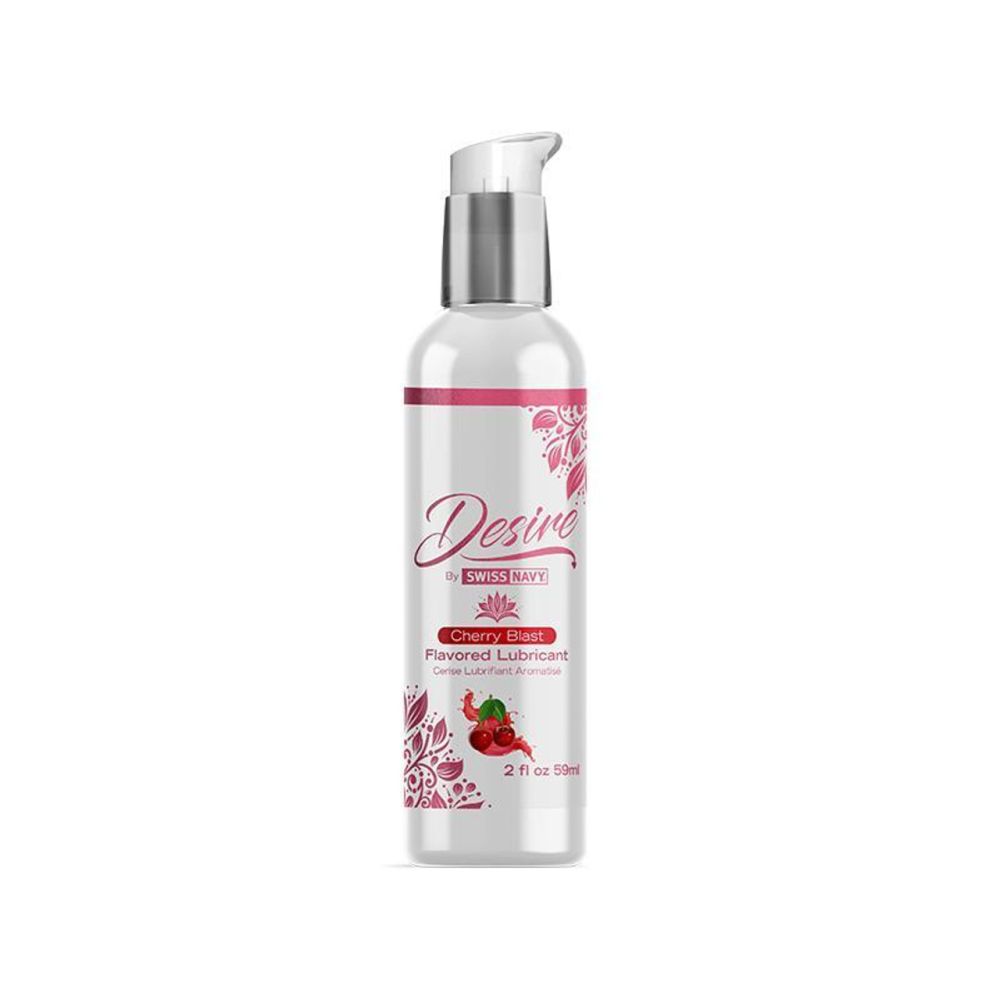 Vyšnių skonio vandens pagrindo lubrikantas ,,Desire Cherry Blast” - 59 ml